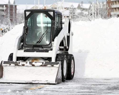 snow plowing 1
